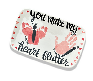 Wayne Heart Flutter Print