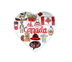 Wayne Canada Heart Plate