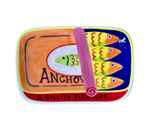 Wayne Anchovies App Plate