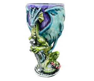 Wayne Antique Dragon Goblet