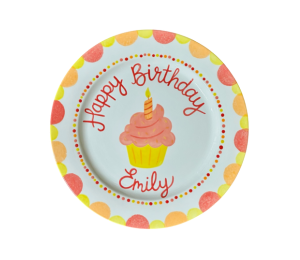 Wayne Birthday Cupcake Plate